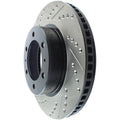 Stoptech auto part installed view