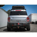 aFe cat-back exhaust installed view