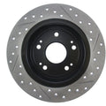 Stoptech auto part close-up