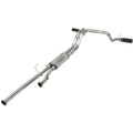 aFe cat-back exhaust close-up