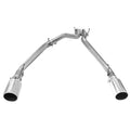 aFe exhaust installed view
