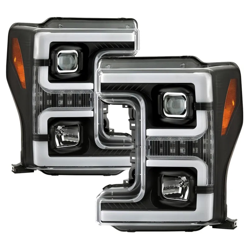 SPYDER black headlights