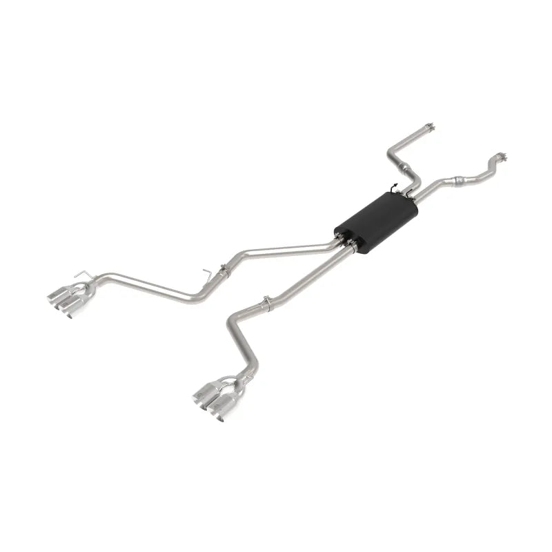 aFe polished exhaust