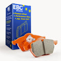 EBC auto part close-up