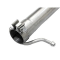 aFe cat-back exhaust installed view