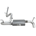 aFe cat-back exhaust detail