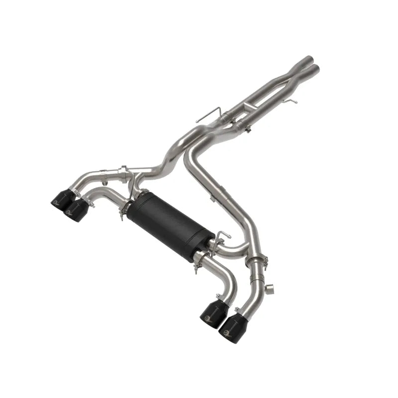 aFe black cat-back exhaust