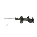 KYB shock absorber close-up