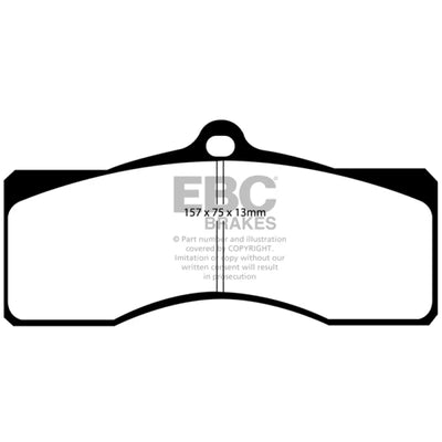 EBC red auto part