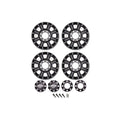 Ford Racing auto part close-up