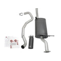 aFe cat-back exhaust detail