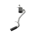 aFe cat-back exhaust installed view