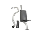 aFe cat-back exhaust close-up