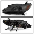 SPYDER headlights close-up