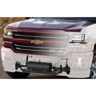 Kleinn Air Horns silver auto part