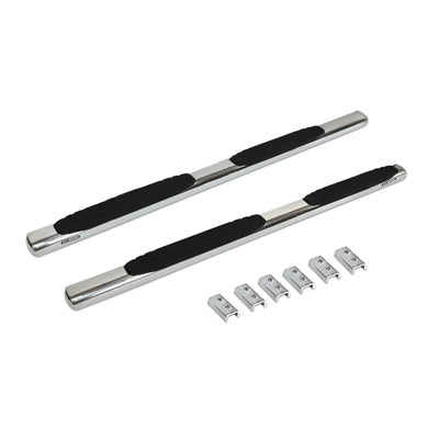 Go Rhino polished side steps