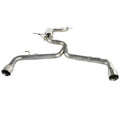 aFe cat-back exhaust detail