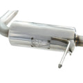 aFe cat-back exhaust close-up