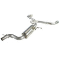 aFe cat-back exhaust detail