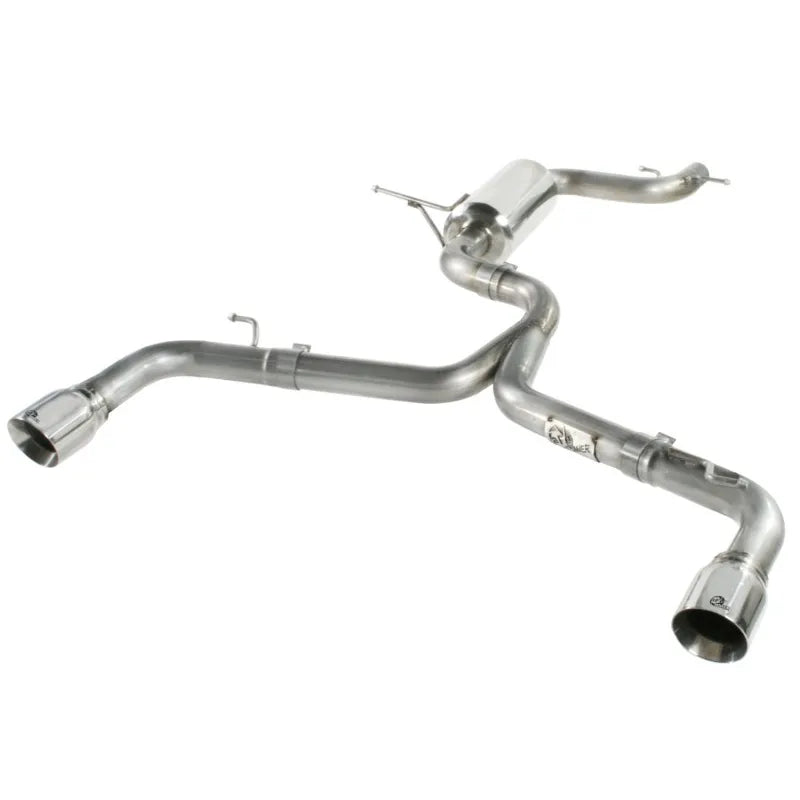 aFe polished cat-back exhaust