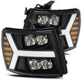 AlphaRex headlights detail