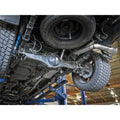 aFe cat-back exhaust detail