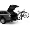 Thule roof rack close-up