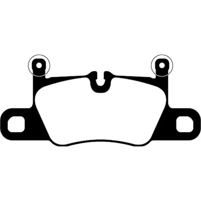 EBC red auto part