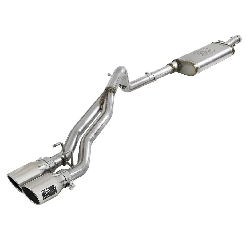 aFe polished cat-back exhaust