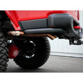 aFe cat-back exhaust installed view