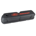 Ford Racing auto part close-up