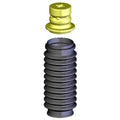 KYB shock absorber installed view
