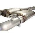 aFe cat-back exhaust detail