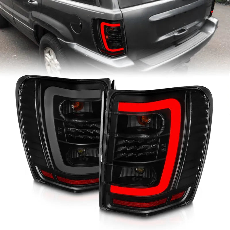 ANZO black tail light