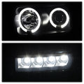 SPYDER headlights installed view