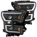 ANZO black headlights