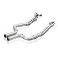 Stainless Works headers installed view