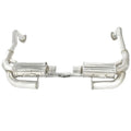 aFe cat-back exhaust detail