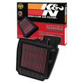 K&N Engineering air filter detail
