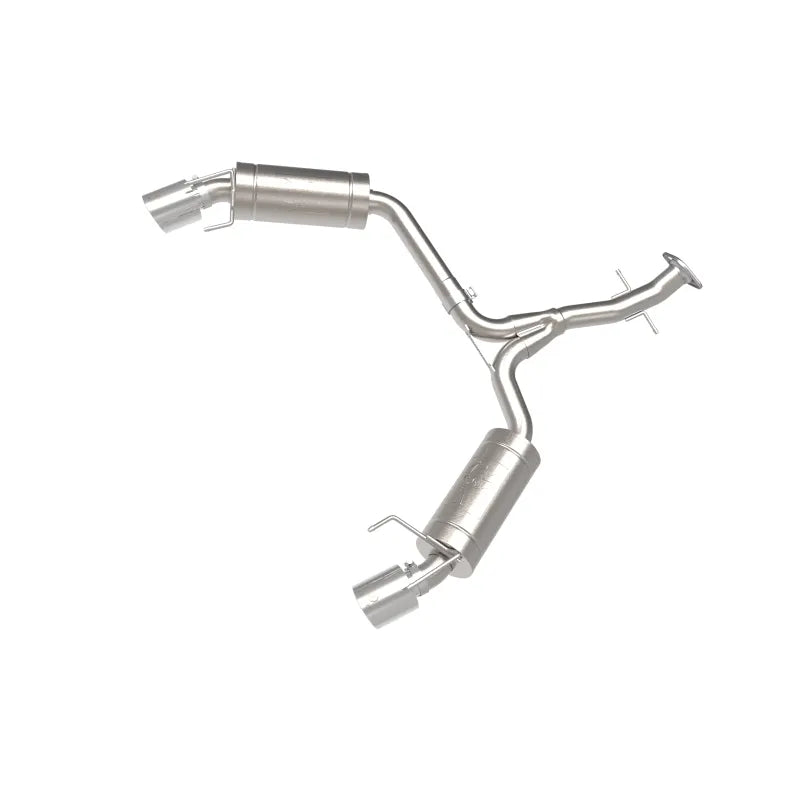 aFe polished axle-back exhaust