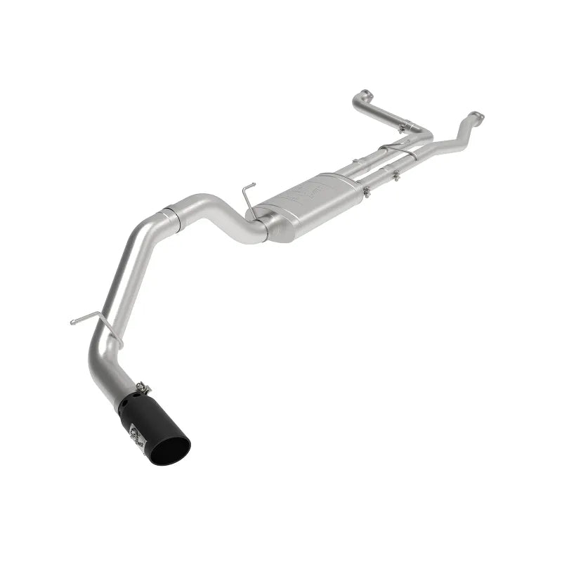aFe black cat-back exhaust