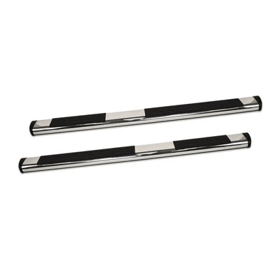 Go Rhino silver side steps
