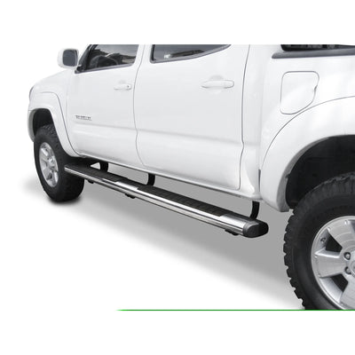 Go Rhino silver side steps