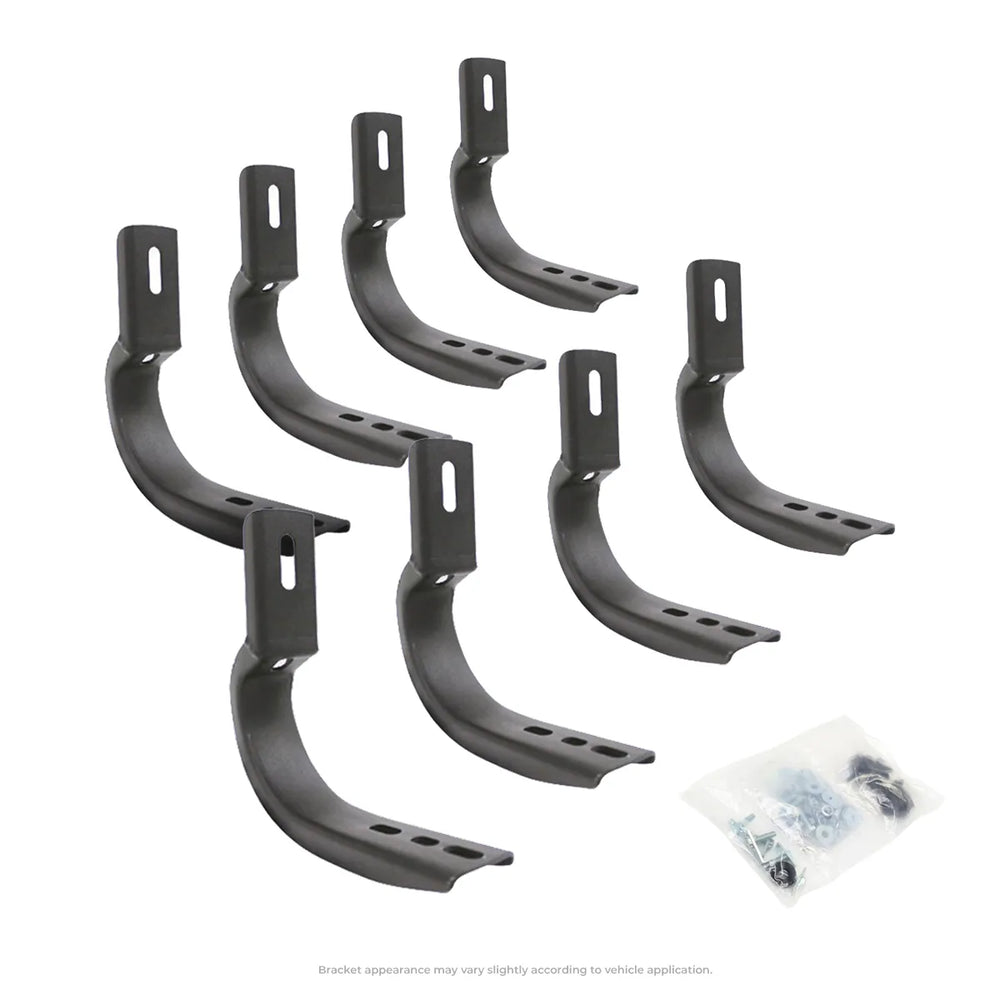 Go Rhino silver side steps