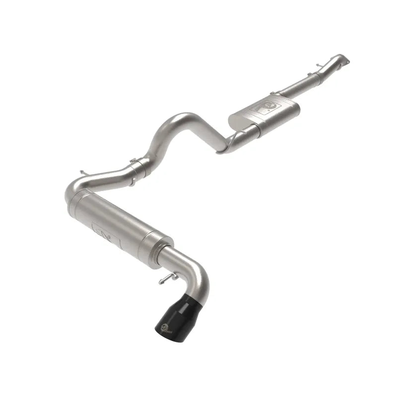 aFe black cat-back exhaust