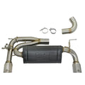 aFe axle-back exhaust detail