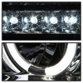 SPYDER headlights installed view