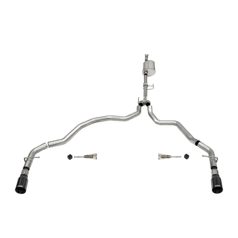 CORSA Performance black cat-back exhaust
