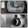 SPYDER headlights close-up