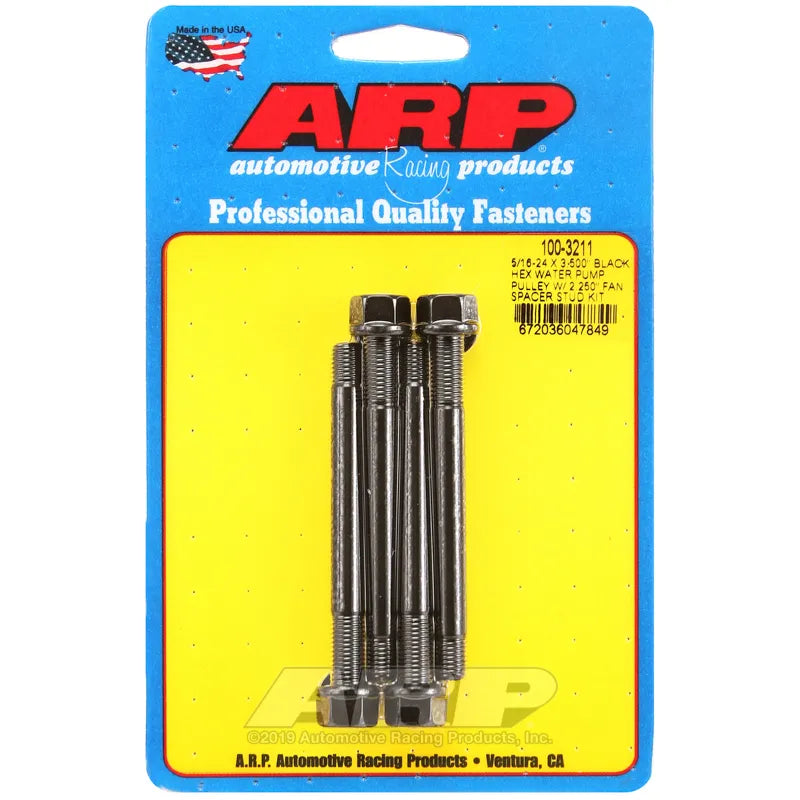 ARP black spacers